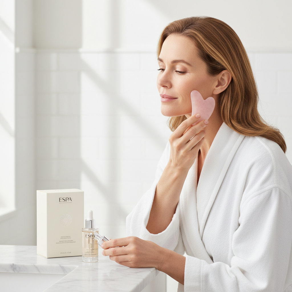 ESPA Gua Sha and Serum Gift Set